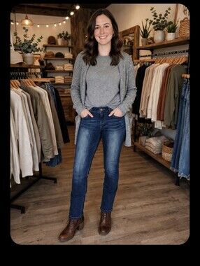 Maurices Dark Blue Skinny Jeans